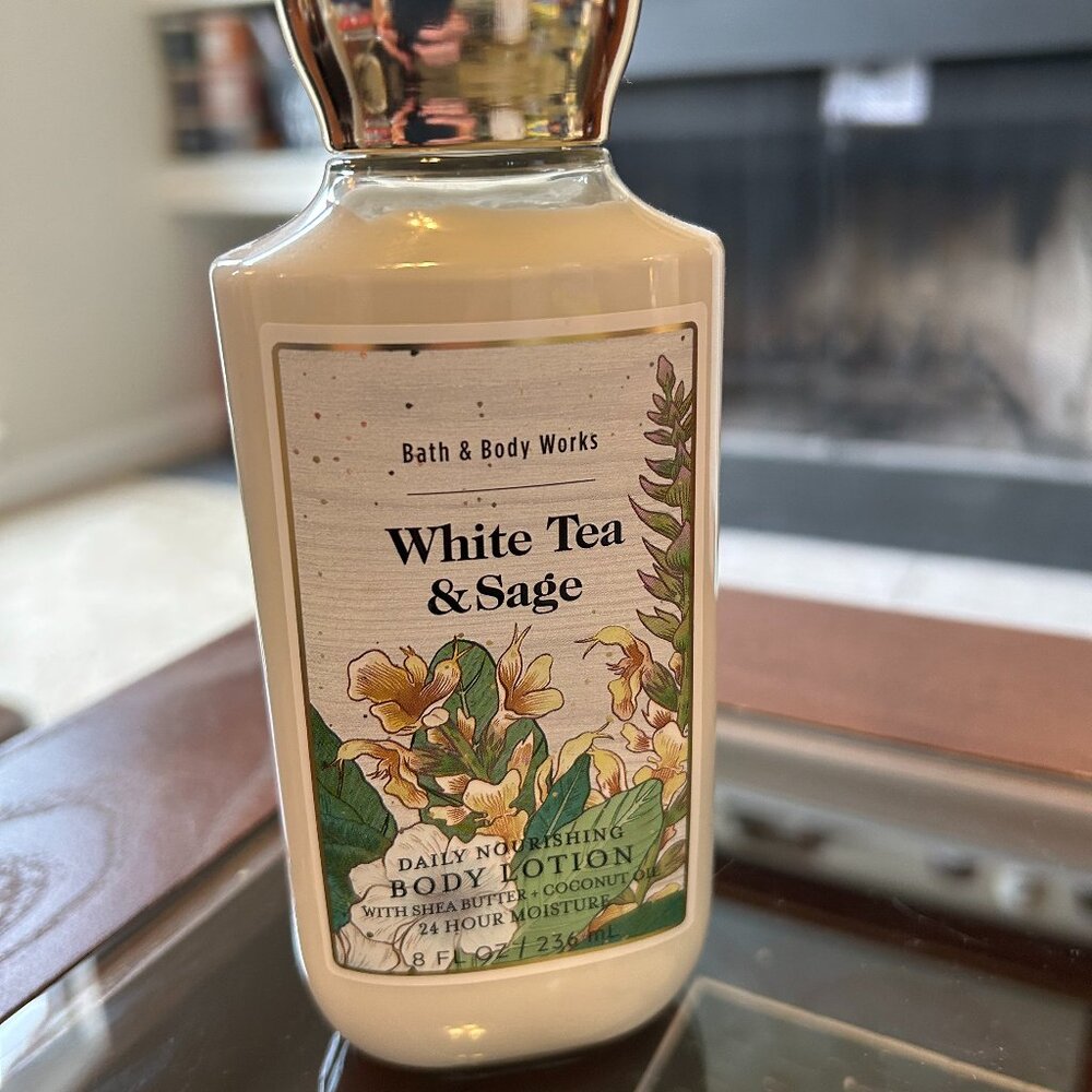 Bath & Body Works White Tea and Sage Body Lotion New / Unused